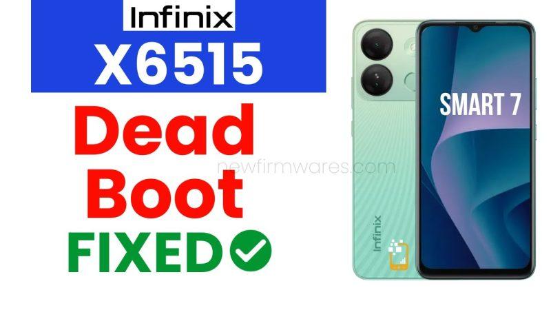Infinix X6515 (Smart 7) Dead Boot Repair